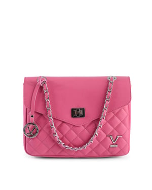 V Italia Bolso de Hombro para Mujeres V024M-S Sauvage Fucsia