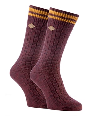 Paquete de 2 calcetines de punto grueso de algodón para hombre.