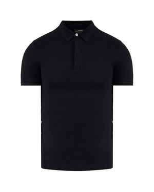 Emporio Armani Hombre Polo Negro
