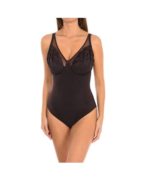Body con aros y encaje para mujer MARILUZ