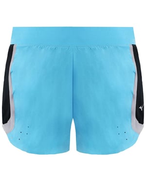 Pantalón Corto Mizuno Aero 2.5 Azul Mujer