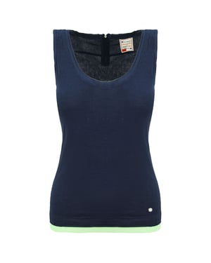 Camiseta de tirantes Champion Heritage Fit Womens Navy