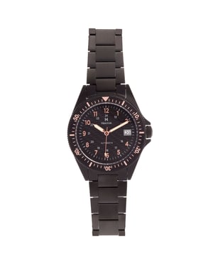 Reloj Automático Heritor Calder de Acero Inoxidable