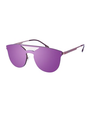 Gafas de sol de nylon con forma ovalada New Geri unisex