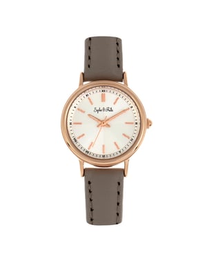 Reloj Sophie & Freda Berlin con correa de cuero