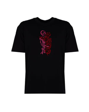 Les Hommes T-Shirt Love After Death del hombre negro