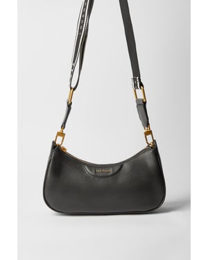 Bolso de hombro con tirantes Essiy Logo Negro