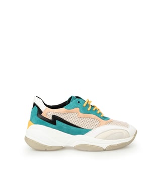 Geox Zapatillas Kirya B de mujer Gris, turquesa