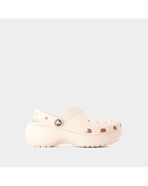 Sandalias clásicas de plataforma - Crocs - Termoplástico - Rosa