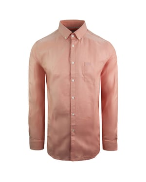 Lacoste Woven Regular Fit Camiseta Pink