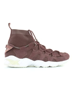 ASICS gel-mai Knit Mt Mens Borgoña Entrenadores de Borgoña