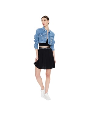 Falda casual Calvin Klein para mujer con logotipo ilimitado