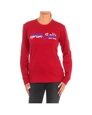 Sudadera de manga larga y cuello redondo 9024250 mujer