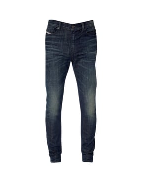 Diesel 1983 Vaqueros pitillo de mezclilla azul oscuro