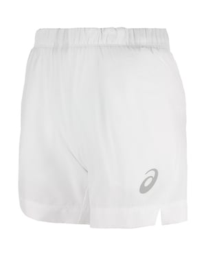 ASICS MOCITO CLUB SECO SHORTS WHITE WOMEN TENIS FRENTES 130255 0001