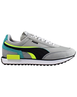 Puma Future Rider entrenadores de hombres grises dobles