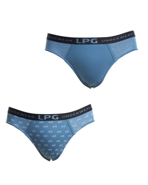 Pack-2 Slips tejido transpirable y frontal anatómico LP1015 niño