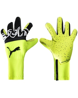 Puma Future Z Grip 1 Espectros híbridos Guantes de portero de hombre amarillo/negro 041752 01