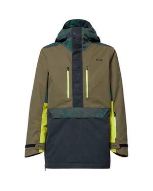 Oakley Regulator Insula 2L 10K Zip Up Up Mens Green Jacket 412784 86V