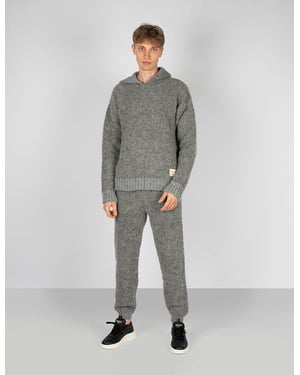 Takeshy Kurosawa Pantalones Boucle del hombre Gris