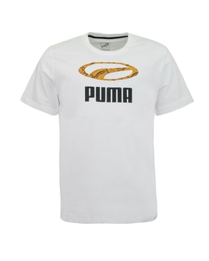 Puma Snake Pack Graphic Mens Tee Casual Branded Top White 579910 02
