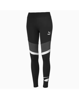 Mallas para mujer Puma Archive '90s Retro Logo Colourblock Tight 579403 01