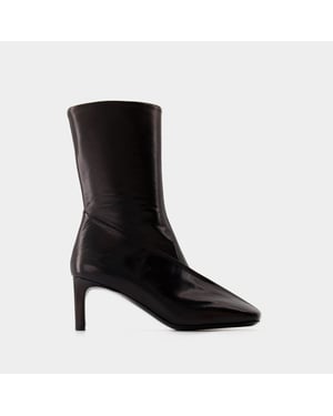 Botas Jil Sander - Piel - Negro
