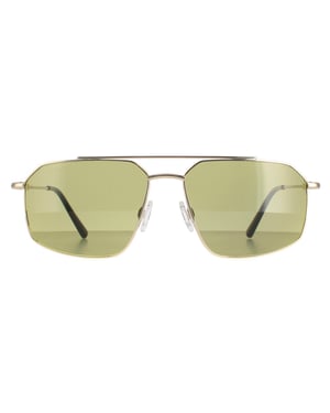 Gafas de sol Serengeti Wayne SS546005 Oro claro brillante Verde mineral 555 Nm