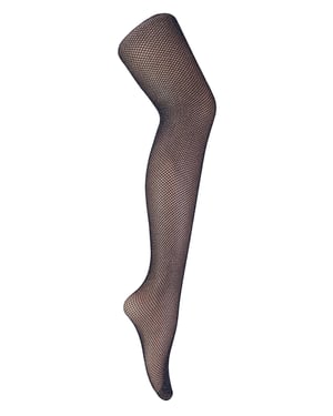 Medias de Red para Mujer con Purpurina | Snob Calcetines | Brillantes | Cintura Alta - Plata