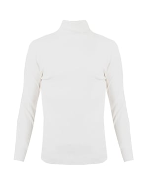Xagon Man Suéter Turtleneck del hombre cremoso
