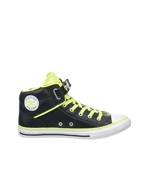 Converse Chuck Taylor All Star PC Loopback Kids Black Plimsolls