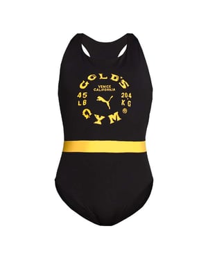 Puma x Gold's Gym Bodysuit negros
