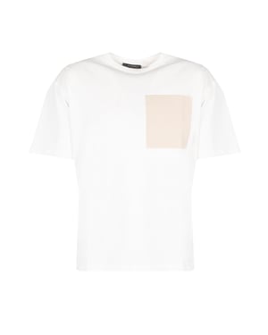 Xagon T-Shirt Over del hombre Blanco