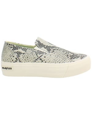Seavees Baja Platform Mulholland Mujeres Zapatillas Beige