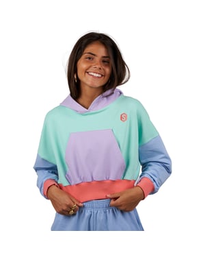Sudadera Capucha BeHappy Multicolor SUPERB mujer