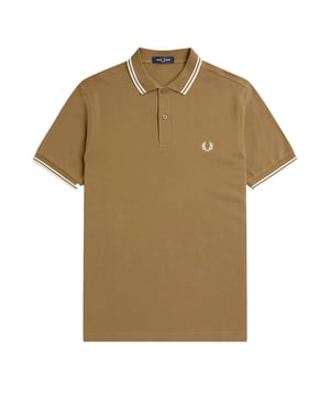 Fredperry Fp Polo Con Vinta Doble Camiseta Fred Perry