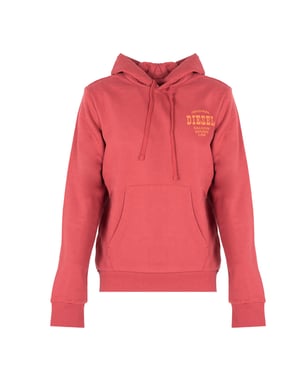 Diesel Saloon Sound Lab Logo sudadera con capucha roja