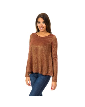 Jersey de Manga Larga cuello redondo 10DML0483 mujer