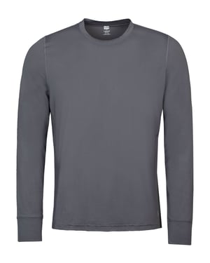 Camiseta Térmica de Manga Larga para Hombre - Gris