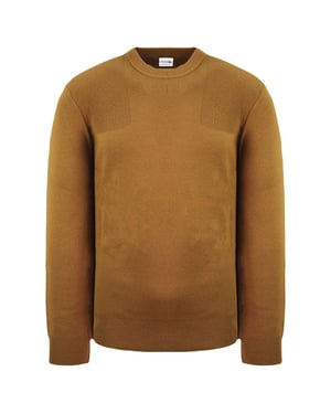 Suéter marrón para hombre lacoste simple