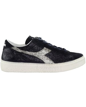 Zapatillas Diadora Montecarlo Glitter Dirty para mujer en negro