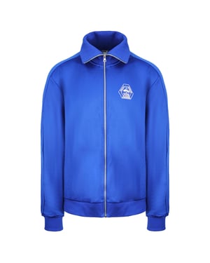 Puma x Rhugi Rudolf Dassler Logo Zip Up Blue Mens Track Jacket 532576 02