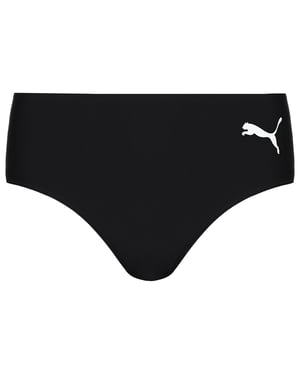 Puma Logo Bikini Braga Blanco/Negro Mujer