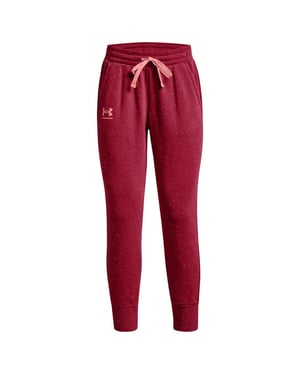 Under Armour Rival Pantalón de chándal rosa, Mujer