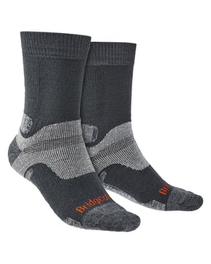 Bridgedale - Calcetines de lana merino para hombre - Gunmetal