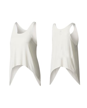 Chaleco de crema para mujer adidas