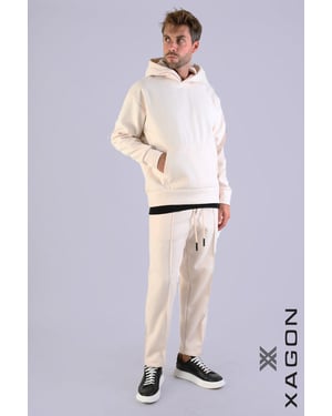Sudadera Xagon Hombre Beige