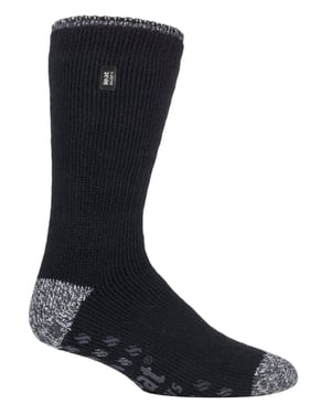 Calcetines Calefactores para Hombre con Rayas Torcidas y Forro Polar