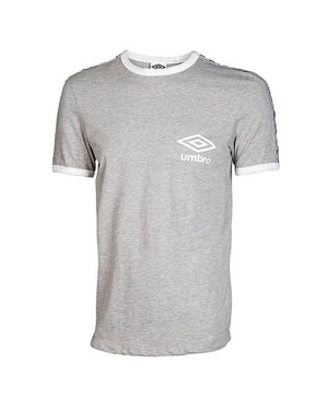 Camiseta gris de hombre de timbre de umbro