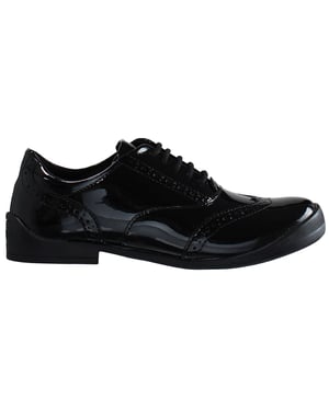 Patadas Bridie Brogue Kids Black Shoes
